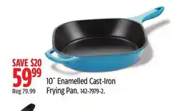 Canadian Tire Paderno 10˝ Enamel Cast-Iron Frying Pan offer