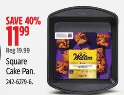 Canadian Tire Wilton Square Cake Pan offer