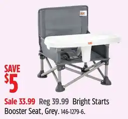 Canadian Tire Bright Starts Booster Seat offer