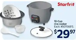 Walmart Starfrit 10-Cup rice cooker offer