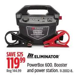 Canadian Tire MotoMaster PowerBox 600. Booster and power station offer