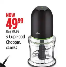 Canadian Tire BRAUN 3-Cup Food Chopper offer