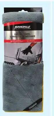 Canadian Tire SIMONIZ PLATINUM 2-in-1 Drying Towel offer