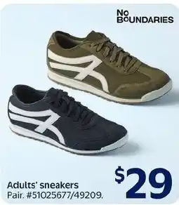 Walmart No Boundaries adults' sneakers offer