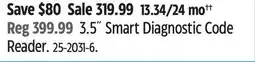 Canadian Tire INNOVA 3.5˝ Smart Diagnostic Code Reader offer