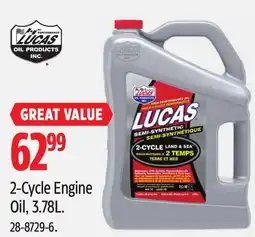 Canadian Tire 2-Cycle Engine Oil offer