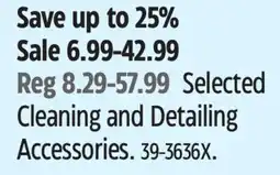 Canadian Tire Simoniz Selected Cleaning and Detailing Accessories offer