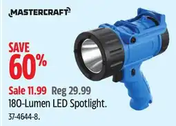 Canadian Tire MASTERCRAFT 180-Lumen LED Spotlight offer