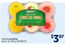 Walmart Cocon pudding offer