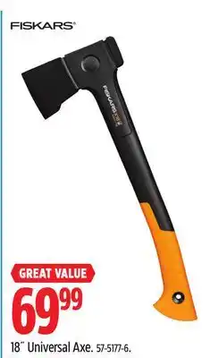 Canadian Tire FISKARS 18˝ Universal Axe offer