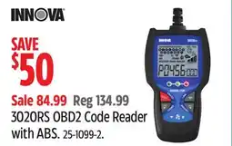 Canadian Tire INNOVA 3020RS OBD2 Code Reader with ABS offer