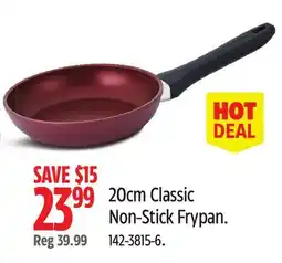 Canadian Tire Paderno 20cm Classic Non-Stick Frypan offer