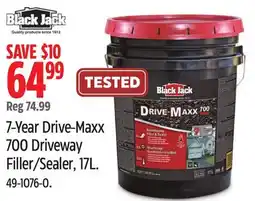 Canadian Tire Black Jack 7-Year Drive-Maxx 700 Driveway Filler Sealer, 17L offer