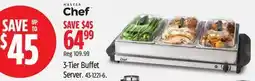 Canadian Tire MASTER Chef 3-Tier Buffet Server offer