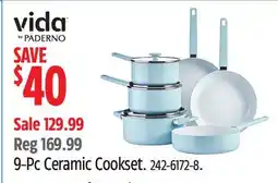 Canadian Tire 9-Pc Ceramic Cookset offer