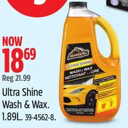 Canadian Tire Armor All Ultra Shine Wash & Wax offer