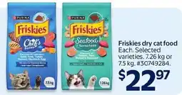 Walmart Friskies dry cat food offer