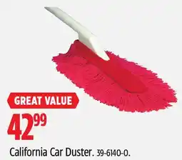 Canadian Tire California Car Duster offer
