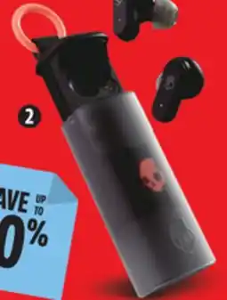 Canadian Tire Skullcandy Dime Evo Wireless Earbuds, Black offer