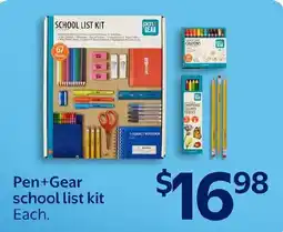 Walmart Pen+Gear school list kit offer