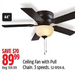 Canadian Tire Ceiling Fan with Pull Chain offer