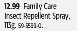 Canadian Tire Family Care Insect Repellent Spray offer