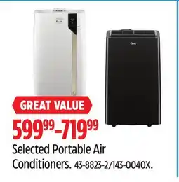 Canadian Tire DeLonghi Selected Portable Air Conditioners offer