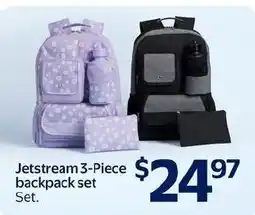 Walmart Jetstream 3-Piece backpack set offer