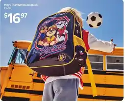 Walmart Heys licensed backpack offer