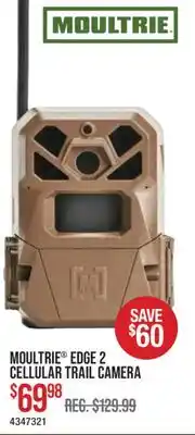 Cabela's MOULTRIE EDGE 2 CELLULAR TRAIL CAMERA offer