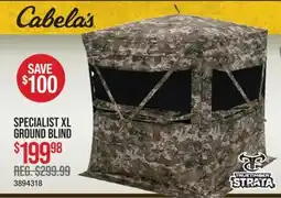 Cabela's Cabela's SPECIALIST XL GROUND BLIND offer
