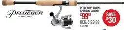 Cabela's PFLUEGER TRION SPINNING COMBO offer