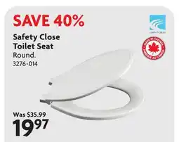 Home Hardware Safety Close Toilet Seat offer