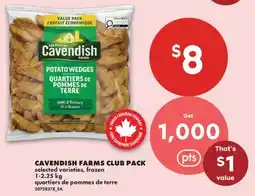 No Frills CAVENDISH FARMS CLUB PACK offer