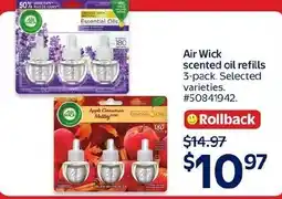 Walmart Air Wick scented oil refills offer