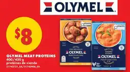 No Frills OLYMEL MEAT PROTEINS, 400/450 G offer