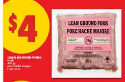 No Frills LEAN GROUND PORK offer