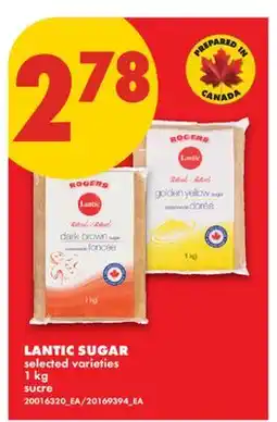 No Frills LANTIC SUGAR offer