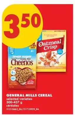 No Frills GENERAL MILLS CEREAL offer