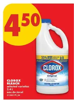 No Frills CLOROX BLEACH offer
