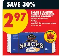 No Frills BLACK DIAMOND SLICES PROCESSED CHEESE PRODUCT offer