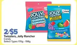 PharmaChoice Twizzlers, Jolly Rancher Candy offer