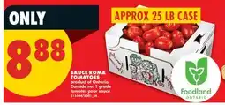No Frills SAUCE ROMA TOMATOES offer