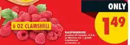 No Frills RASPBERRIES offer