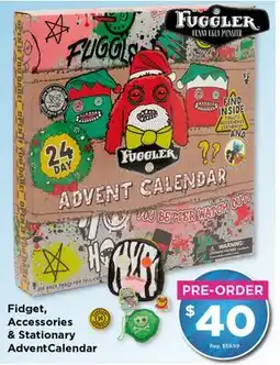 Showcase Fidget, Accessories & Stationary Advent Calendar offer