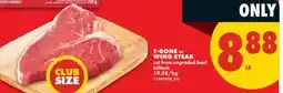 No Frills T-BONE OR WESTERN STEAK offer
