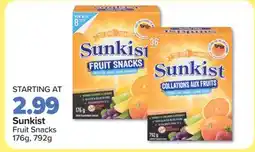 PharmaChoice Sunkist Fruit Snacks offer