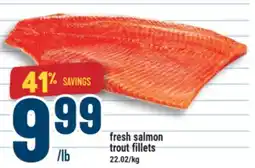 Marché Adonis FRESH SALMON TROUT FILLETS offer