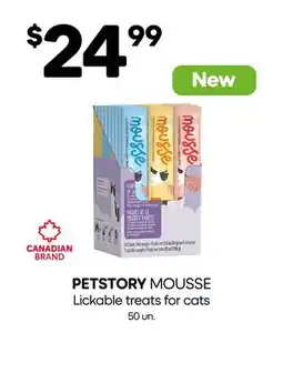 Mondou PETSTORY MOUSSE Lickable treats for cats offer