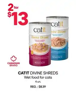 Mondou CATIT DIVINE SHREDS Wet food for cats offer
